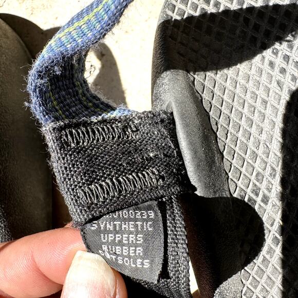 Chaco Z2 Classic Sandals LUVSEAT Vibram Adjustable Thick Strap Blue 10